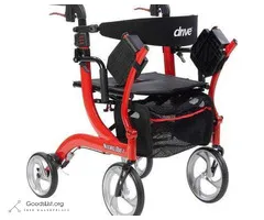 New Drive Medical Bariatric Transport Chair